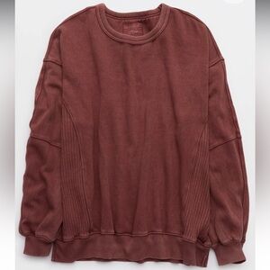NWOT aerie Tres Chic Sweatshirt